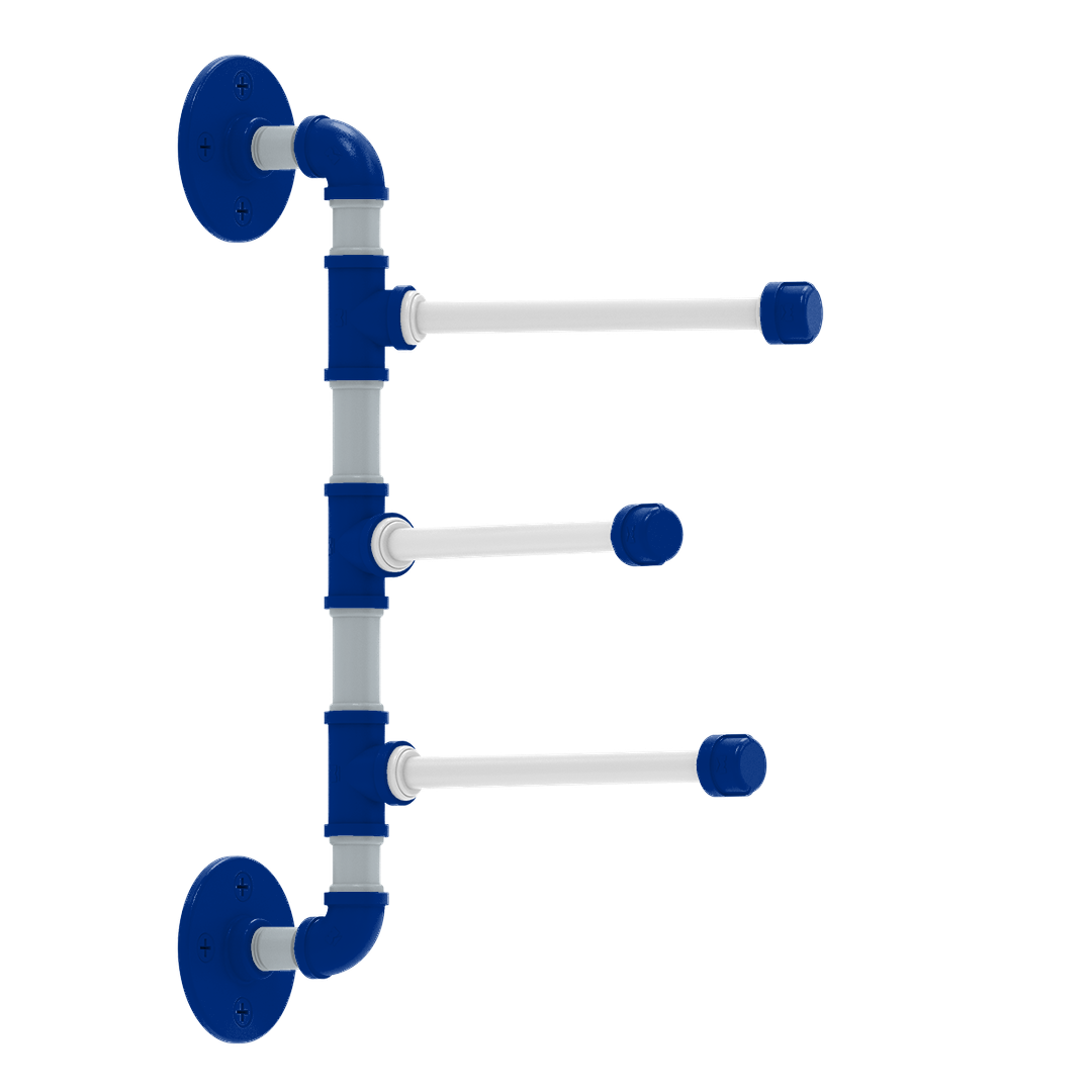 Diamond 3 Swing Arm Vertical Towel Bar New York Bronx Edition