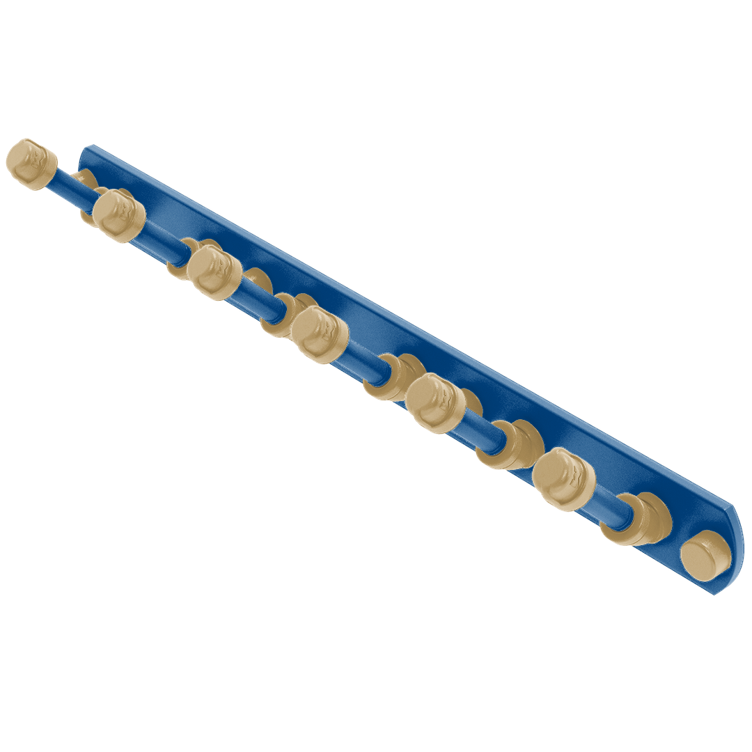 Diamond Collection 6 Position Tie and Belt Rack Kansas City Edition