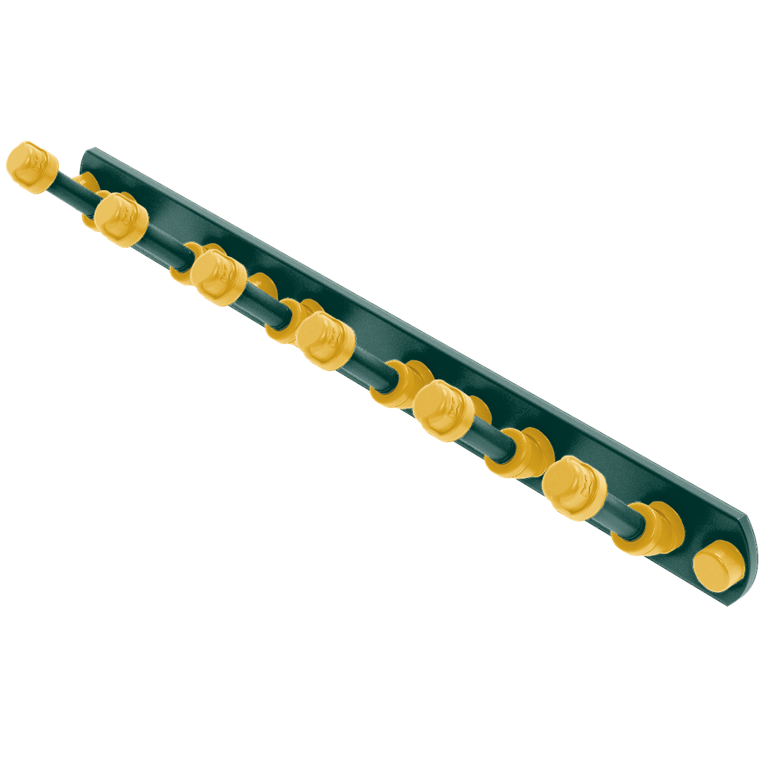 Diamond Collection 6 Position Tie and Belt Rack Oakland Edition