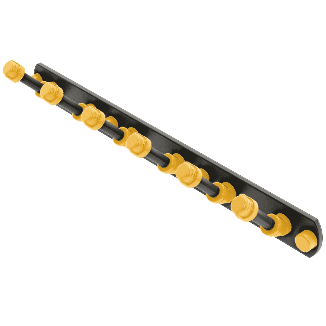 Diamond Collection 6 Position Tie and Belt Rack Pittsburgh Edition