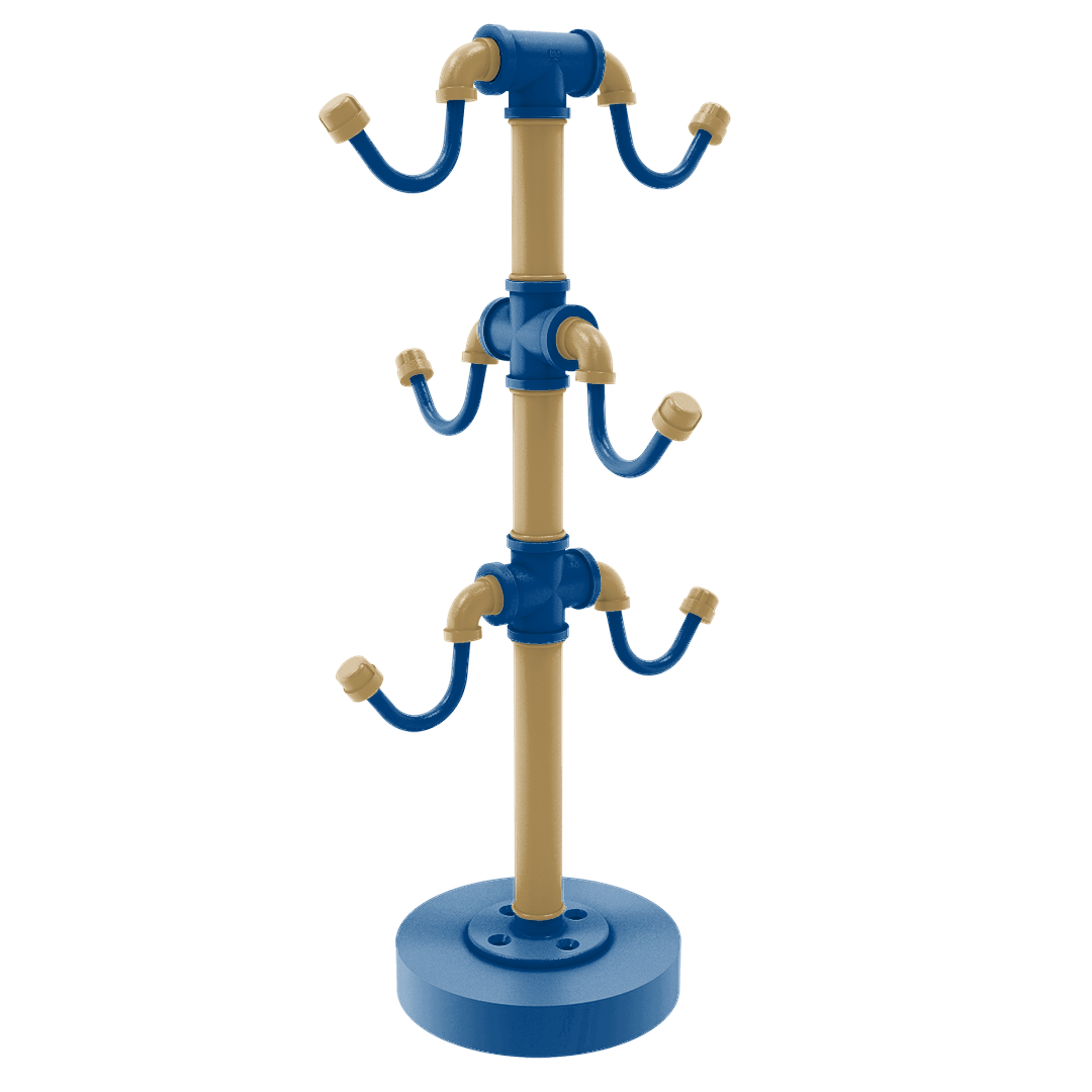 Diamond Collection Countertop 6 Coffee Mug Holder Kansas City Edition