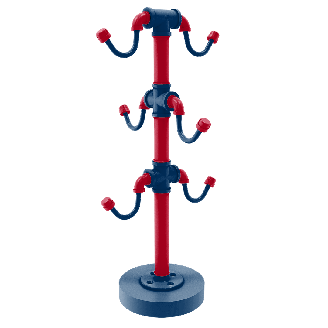 Diamond Collection Countertop 6 Coffee Mug Holder Los Angeles Big A Edition