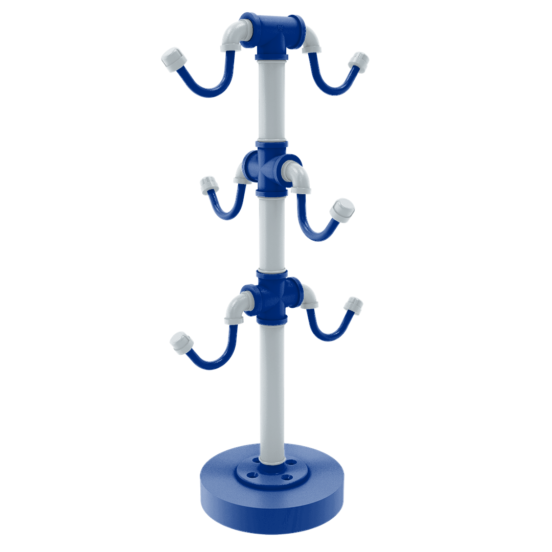 Diamond Collection Countertop 6 Coffee Mug Holder New York Bronx Edition