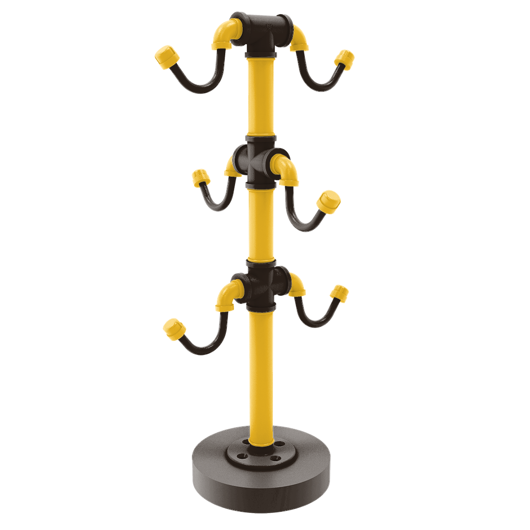 Diamond Collection Countertop 6 Coffee Mug Holder San Diego Edition