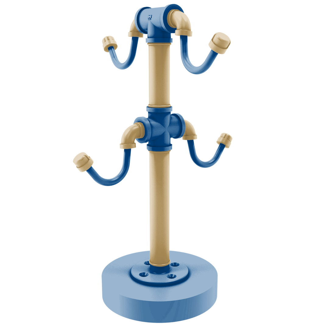 Diamond Collection Countertop 4 Coffee Mug Holder Kansas City Edition