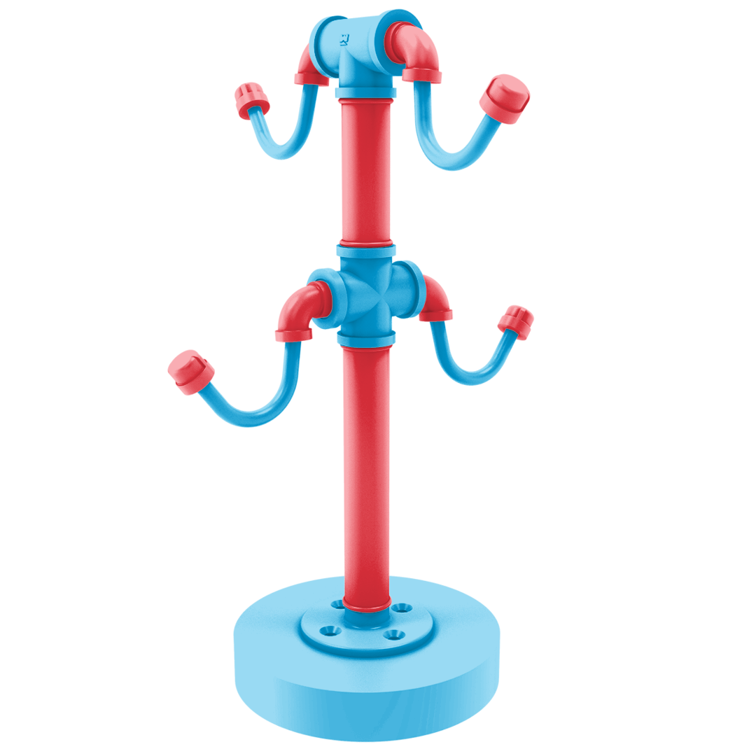 Diamond Collection Countertop 4 Coffee Mug Holder Miami Edition