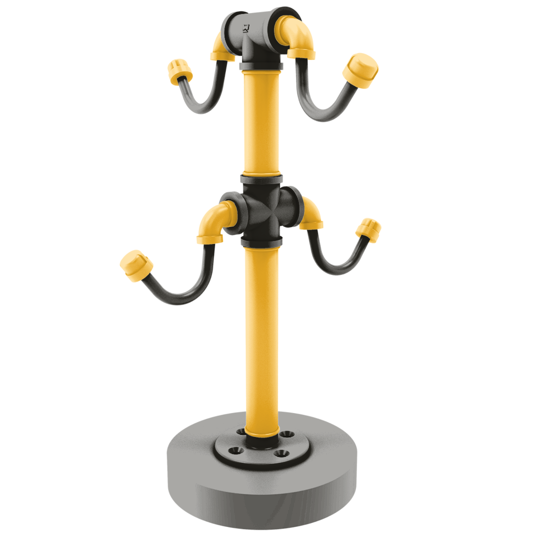 Diamond Collection Countertop 4 Coffee Mug Holder Pittsburgh Edition