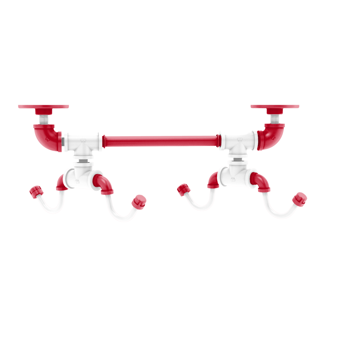 Diamond Collection Under Cabinet 4 Coffee Mug Rack Cincinnati Edition