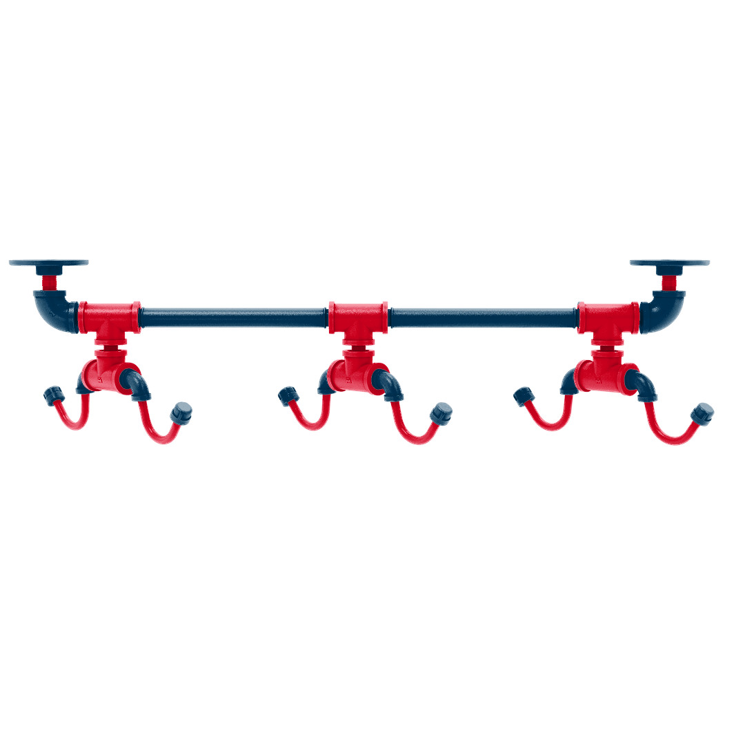 Diamond Collection Under Cabinet 6 Coffee Mug Rack Cleveland Edition