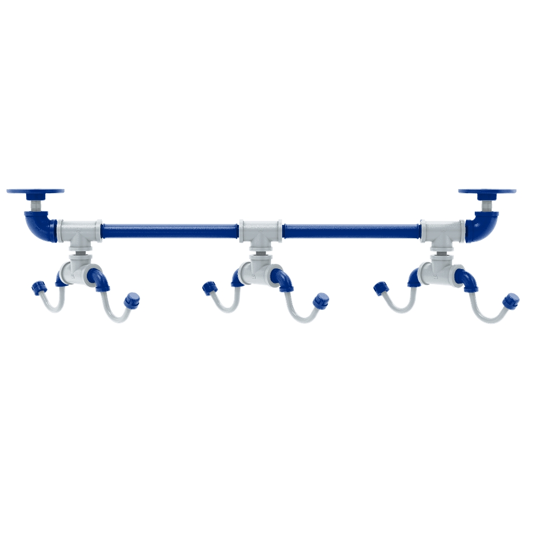 Diamond Collection Under Cabinet 6 Coffee Mug Rack New York Bronx Edition