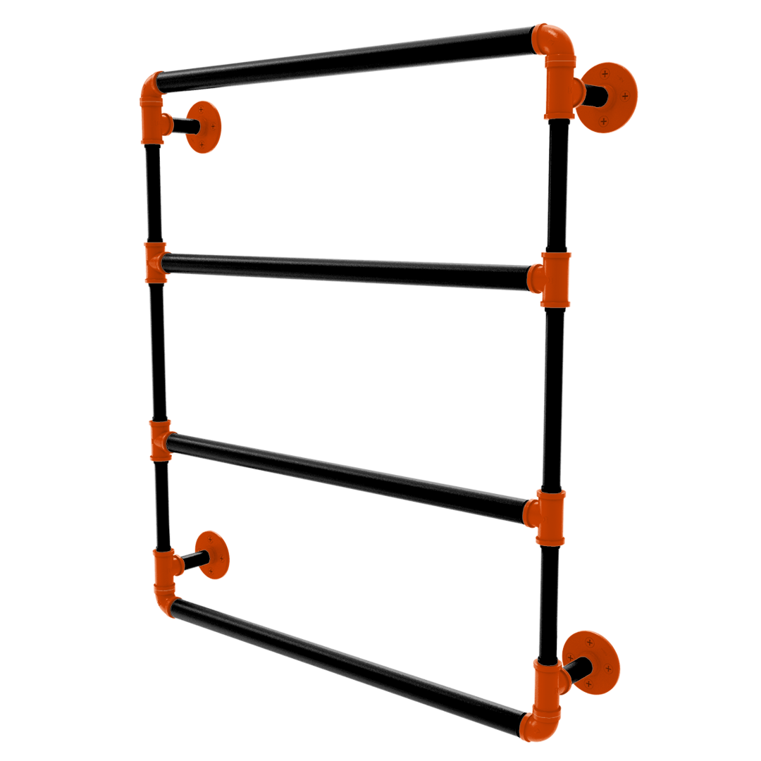 Diamond Collection Wall Mounted Ladder Towel Bar Baltimore Edition