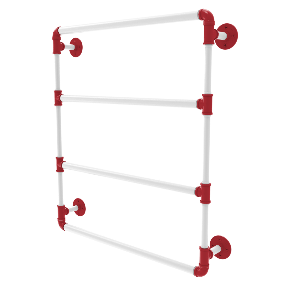 Diamond Collection Wall Mounted Ladder Towel Bar Boston Edition