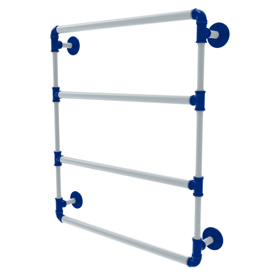 Diamond Collection Wall Mounted Ladder Towel Bar New York Bronx Edition