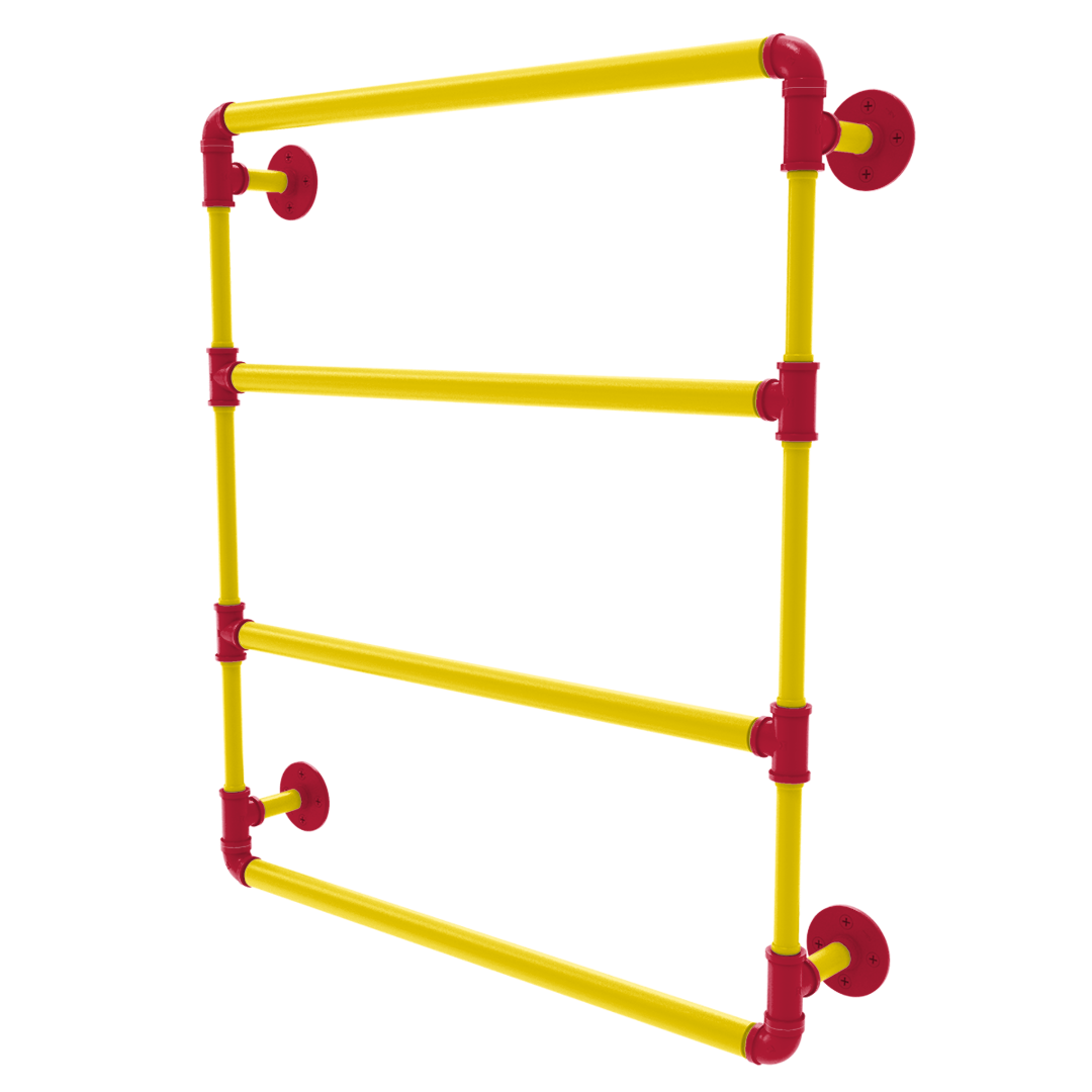 Diamond Collection Wall Mounted Ladder Towel Bar St. Louis Edition