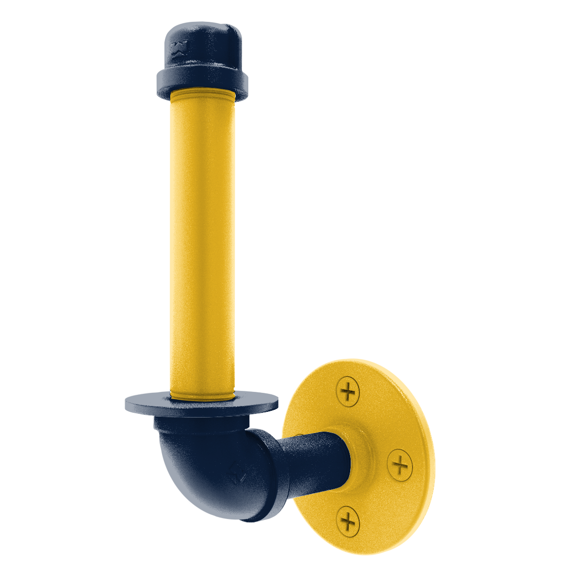 Hardwood Collection Upright Toilet Paper Holder Denver Edition