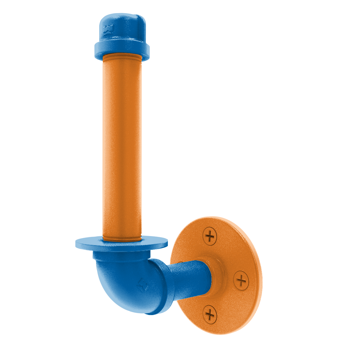 Hardwood Collection Upright Toilet Paper Holder New York Edition