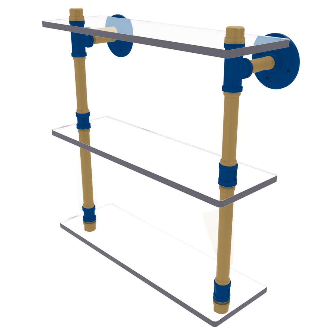 Diamond Collection Triple Glass Shelf Kansas City Edition