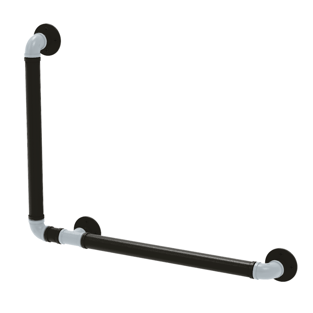 Diamond Collection 90 Degree Grab Bar Left Hand Chicago South Side Edition