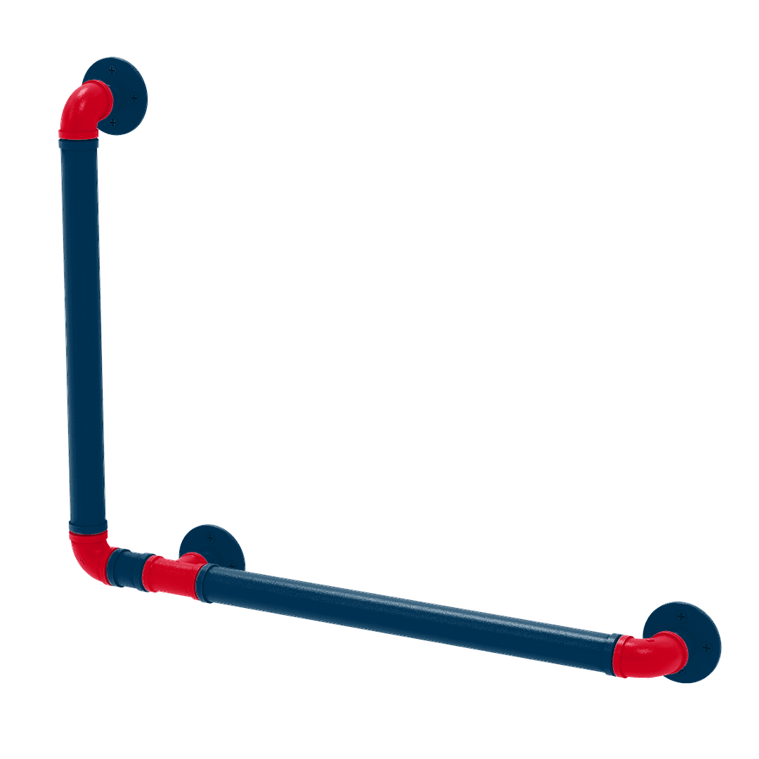 Diamond Collection 90 Degree Grab Bar Left Hand Cleveland Edition