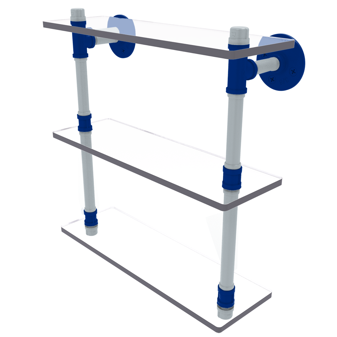 Diamond Collection Triple Glass Shelf New York Bronx Edition