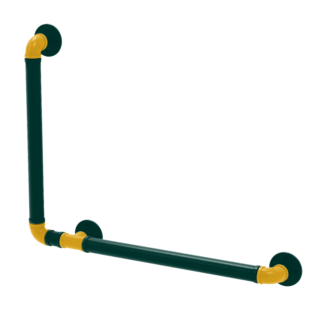 Diamond Collection 90 Degree Grab Bar Left Hand Oakland Edition