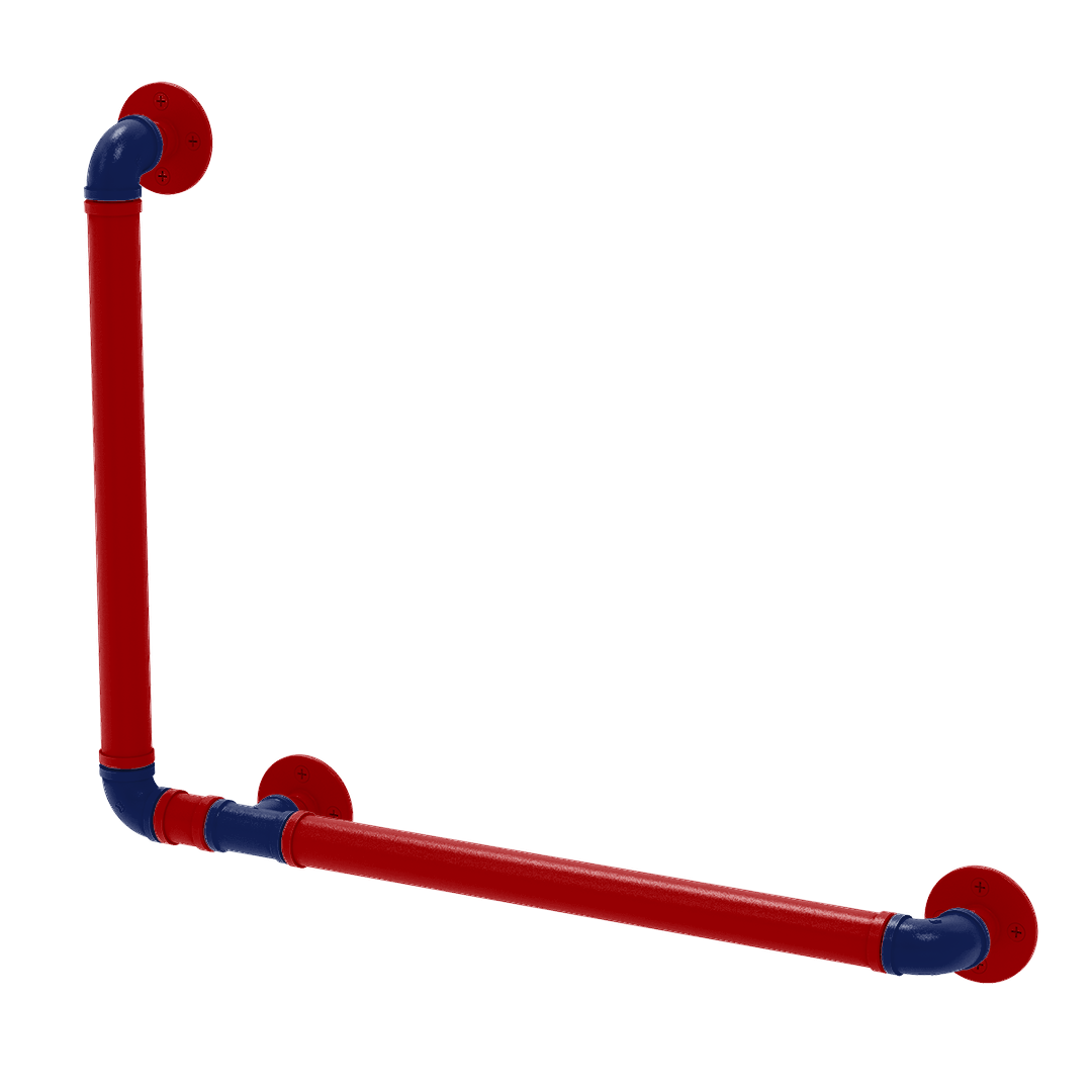 Diamond Collection 90 Degree Grab Bar Left Hand Washington Edition