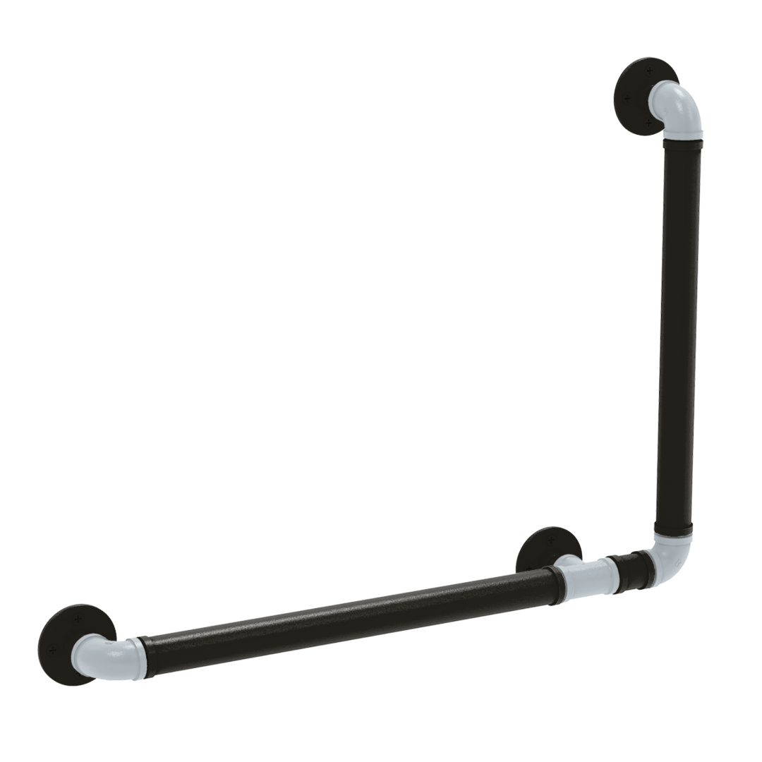 Diamond Collection 90 Degree Grab Bar Right Hand Chicago South Side Edition