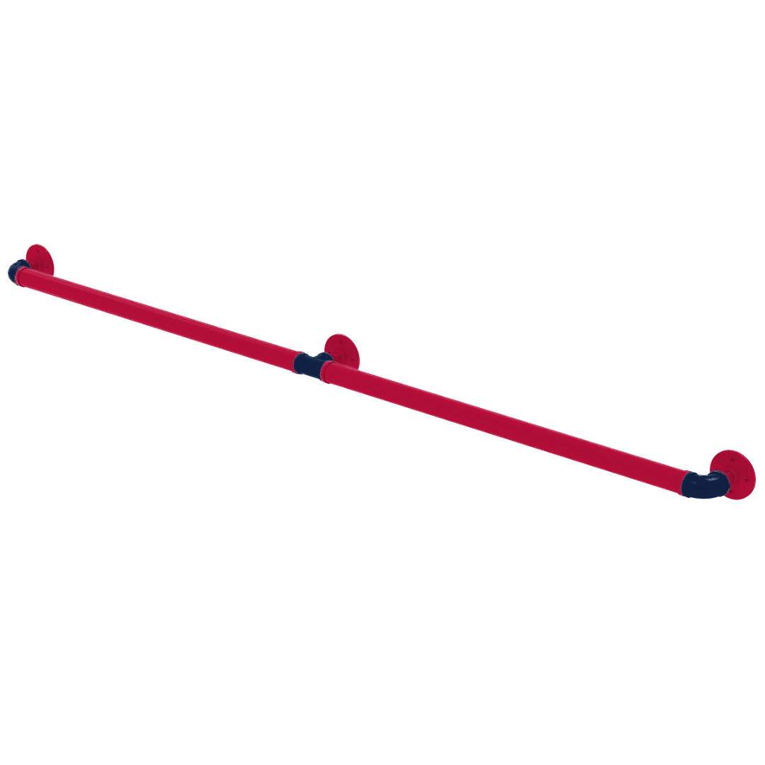 Diamond Collection Extended 3 Post Grab Bar Atlanta Edition