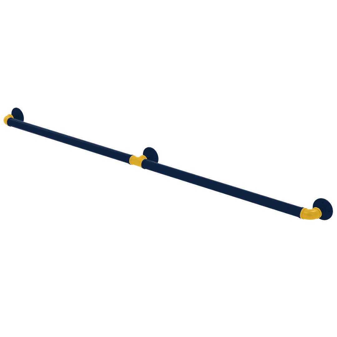 Diamond Collection Extended 3 Post Grab Bar Milwaukee Edition