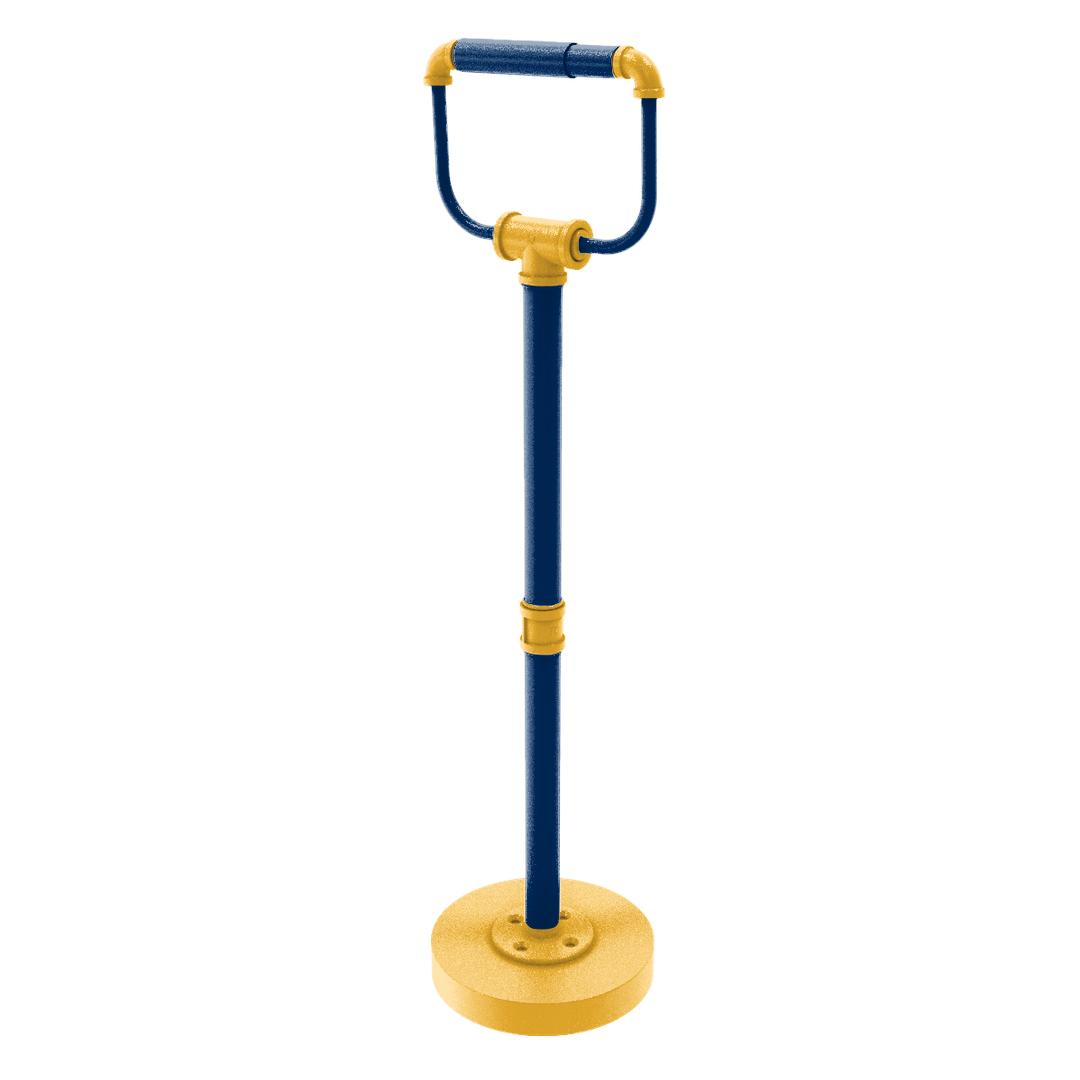 Hardwood Collection Freestanding Toilet Tissue Stand Indiana Edition