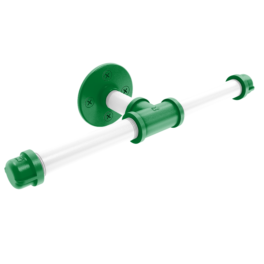 Hardwood Collection Double Roll Toilet Paper Holder Boston Edition