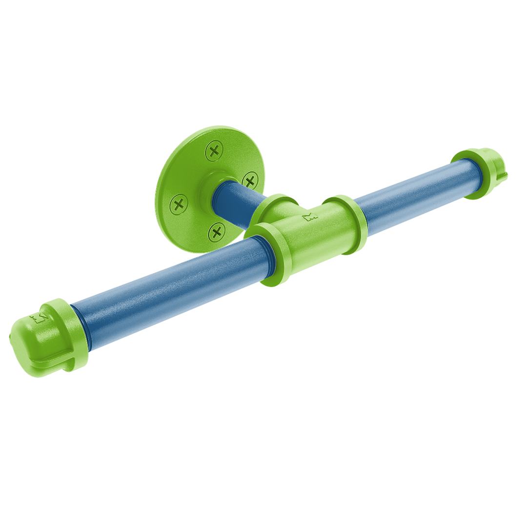 Hardwood Collection Double Roll Toilet Paper Holder Minnesota Edition