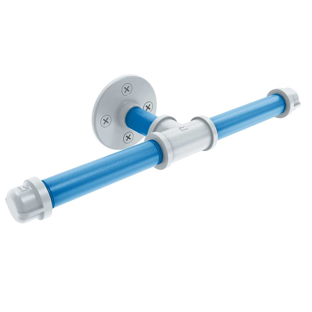 Hardwood Collection Double Roll Toilet Paper Holder Orlando Edition