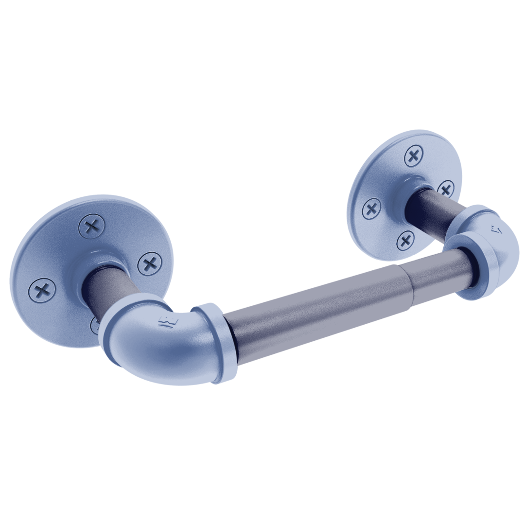 Hardwood Collection 2 Post Toilet Paper Holder Memphis Edition