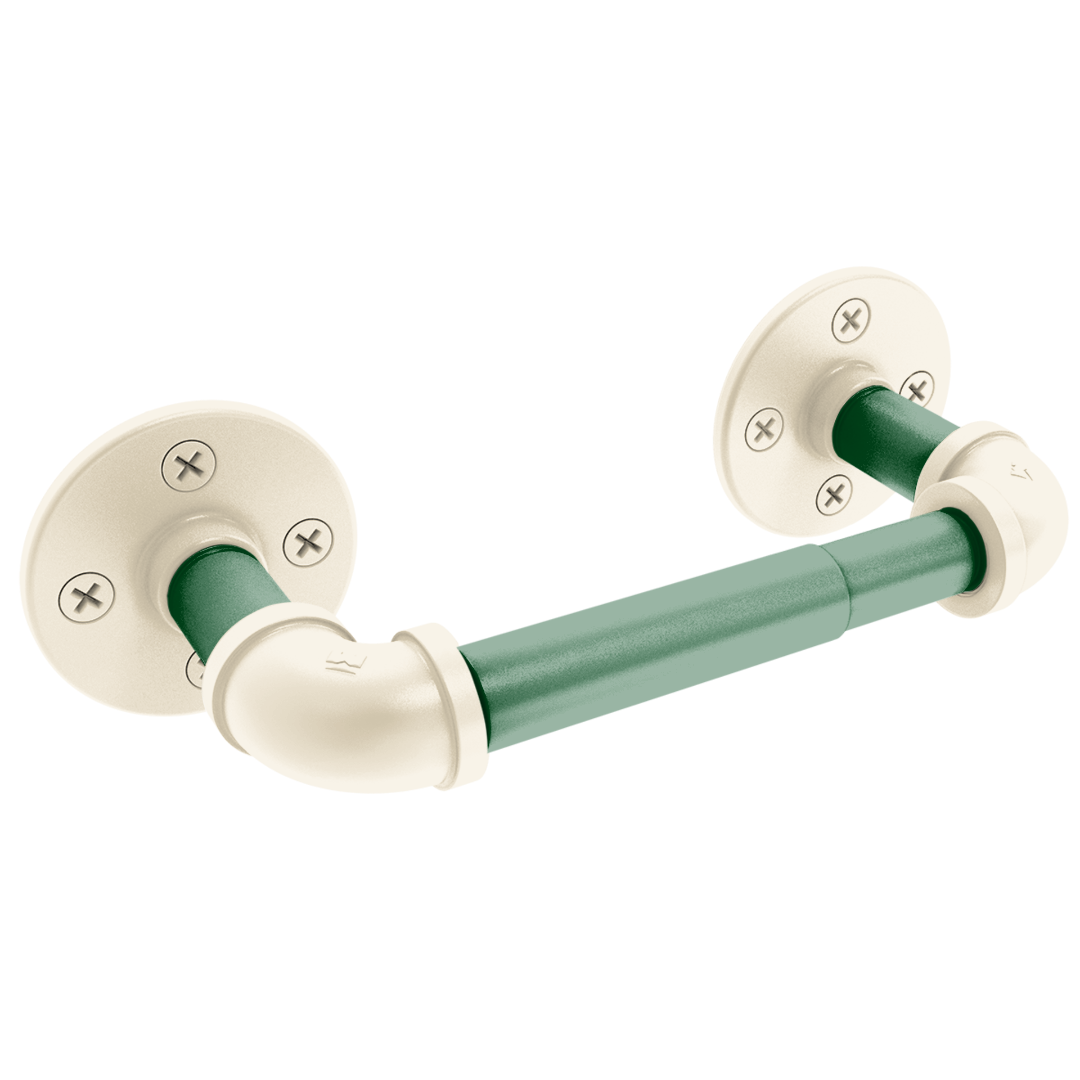 Hardwood Collection 2 Post Toilet Paper Holder Milwaukee Edition