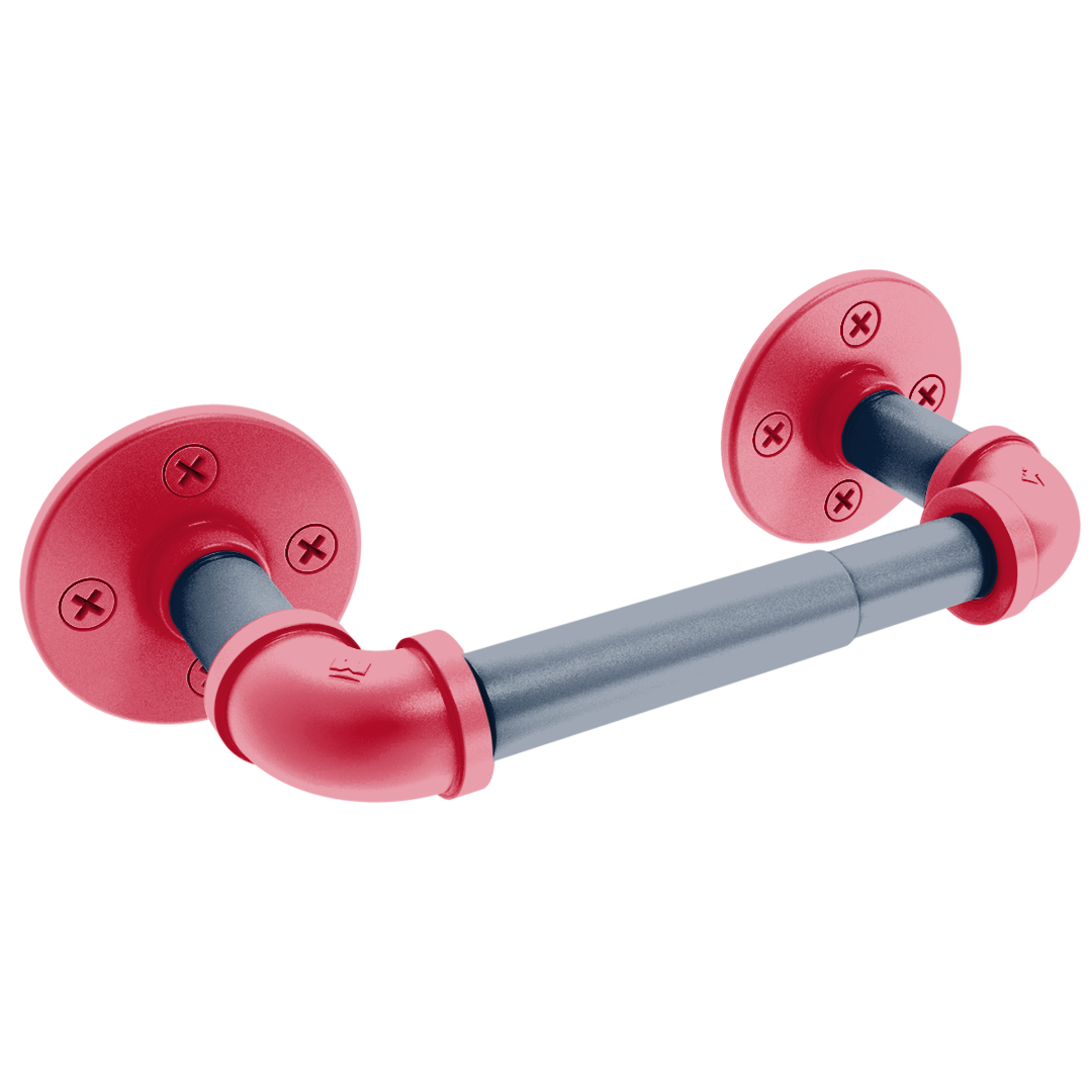 Hardwood Collection 2 Post Toilet Paper Holder New Orleans Edition