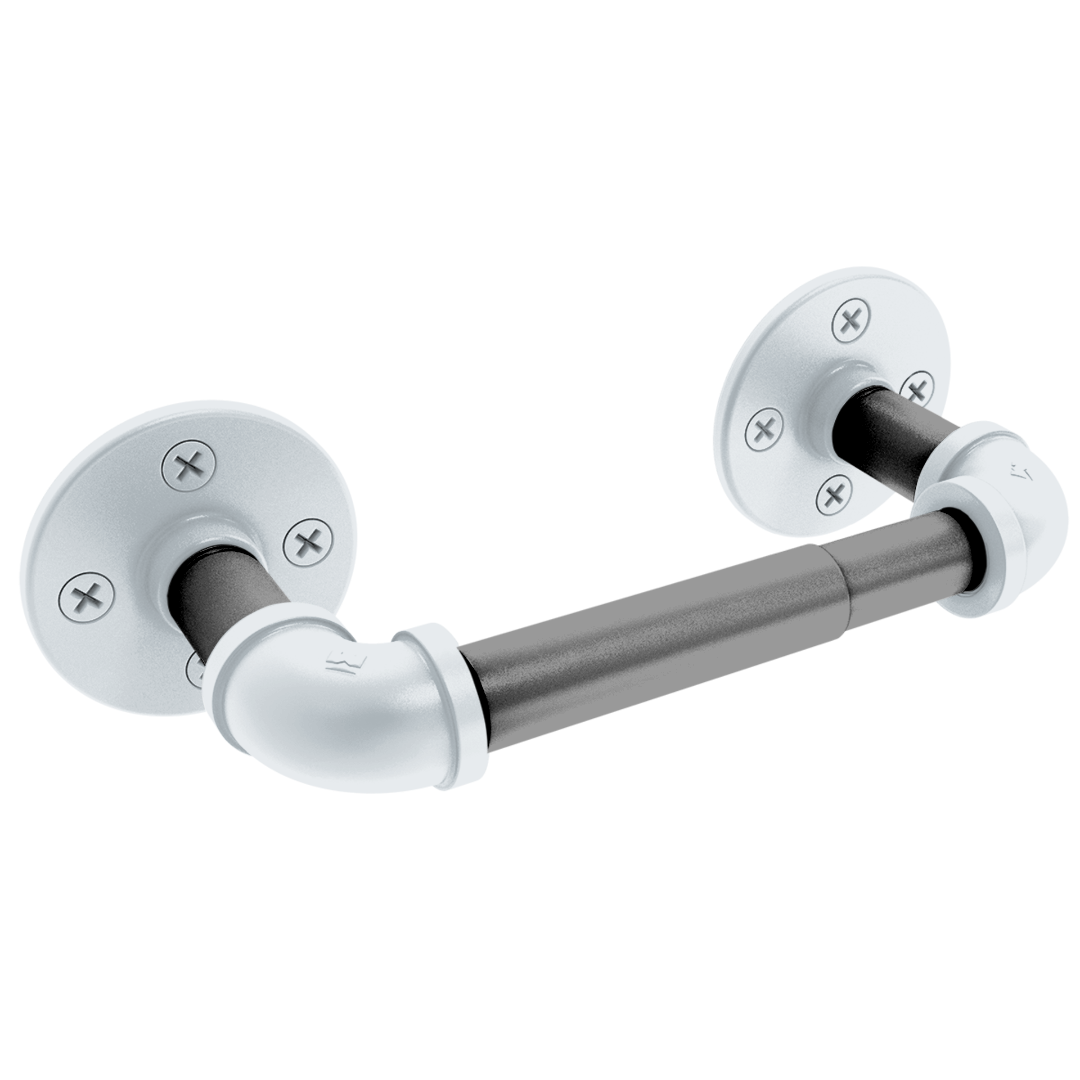 Hardwood Collection 2 Post Toilet Paper Holder San Antonio Edition