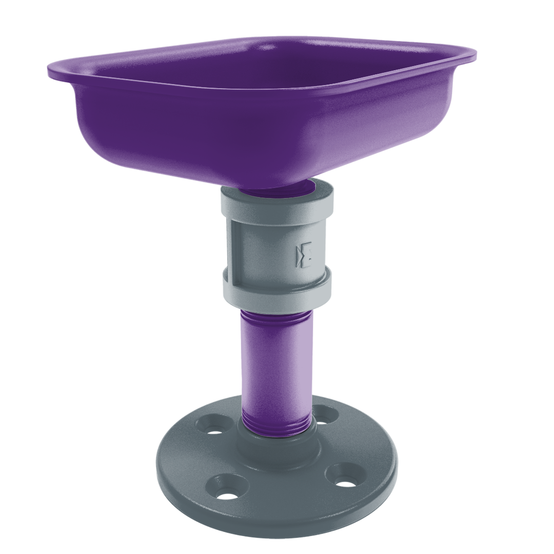 Hardwood Collection Vanity Top Soap Dish Sacramento Edition