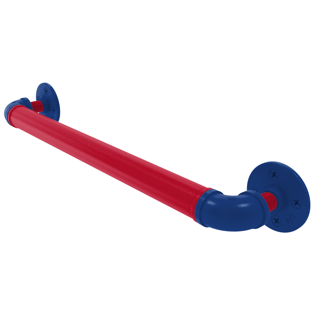 Hardwood Collection Grab Bar Los Angeles Coastline Edition