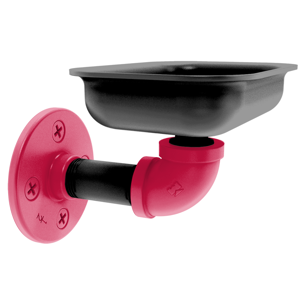 Hardwood Collection Wall Mounted Soap Dish Houston Edition