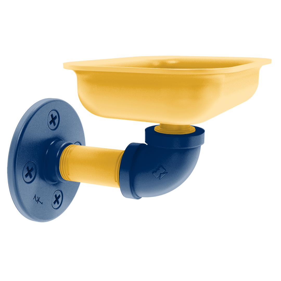 Hardwood Collection Wall Mounted Soap Dish Indiana Edition