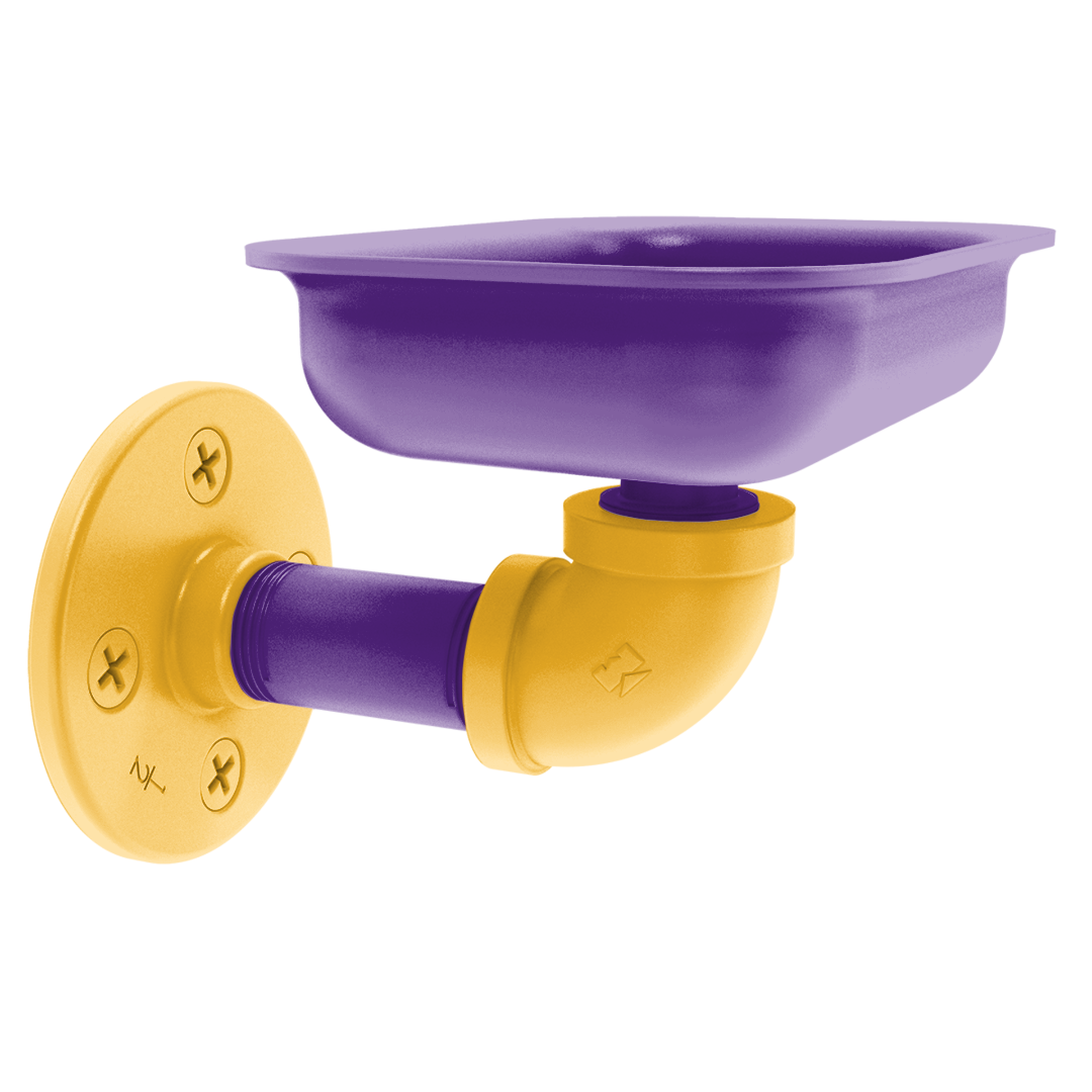 Hardwood Collection Wall Mounted Soap Dish Los Angeles Hollywood Edition