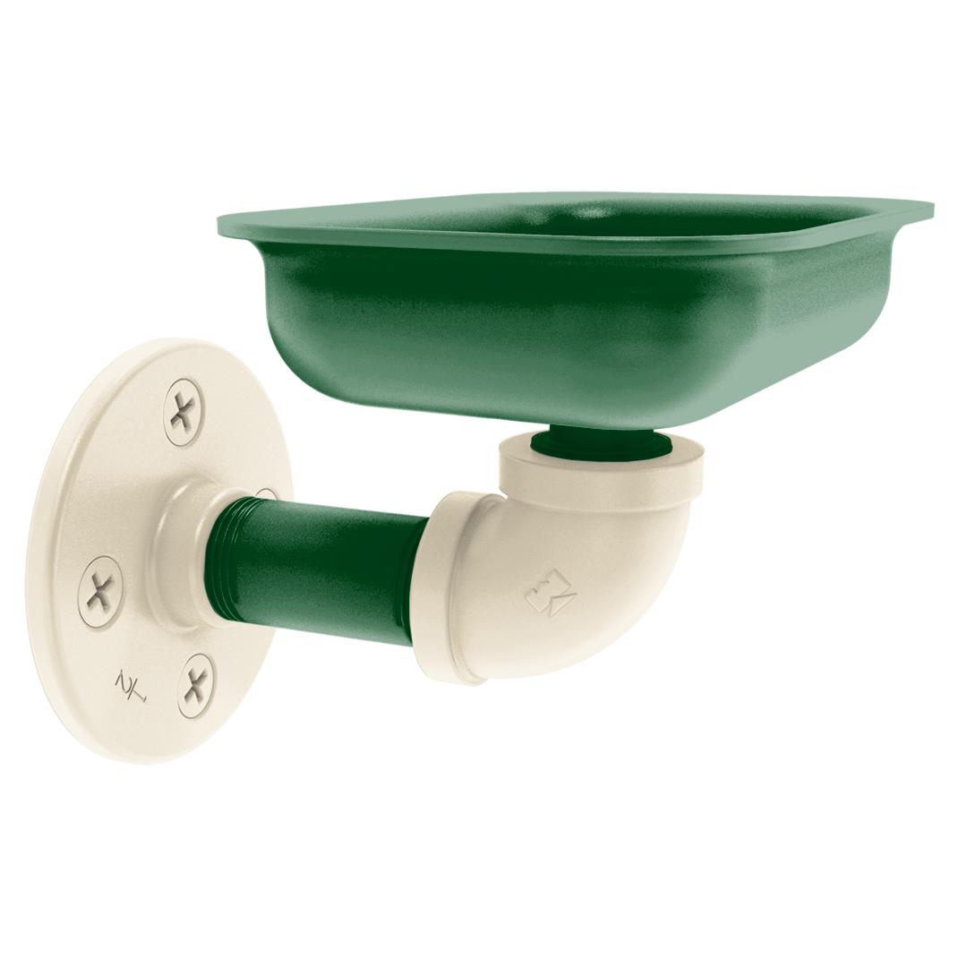 Hardwood Collection Wall Mounted Soap Dish Milwaukee Edition