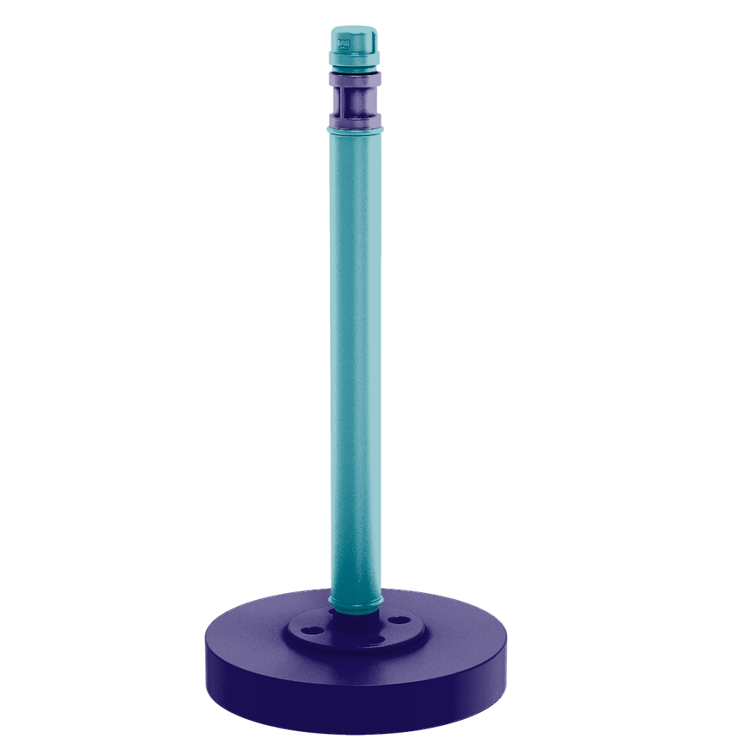 Hardwood Countertop Paper Towel Stand Charlotte Edition