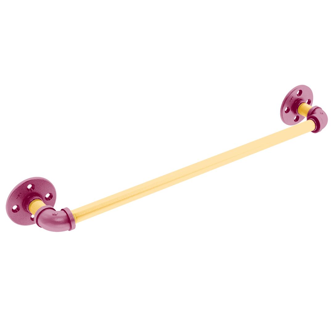 Hardwood Collection Towel Bar Cleveland Edition