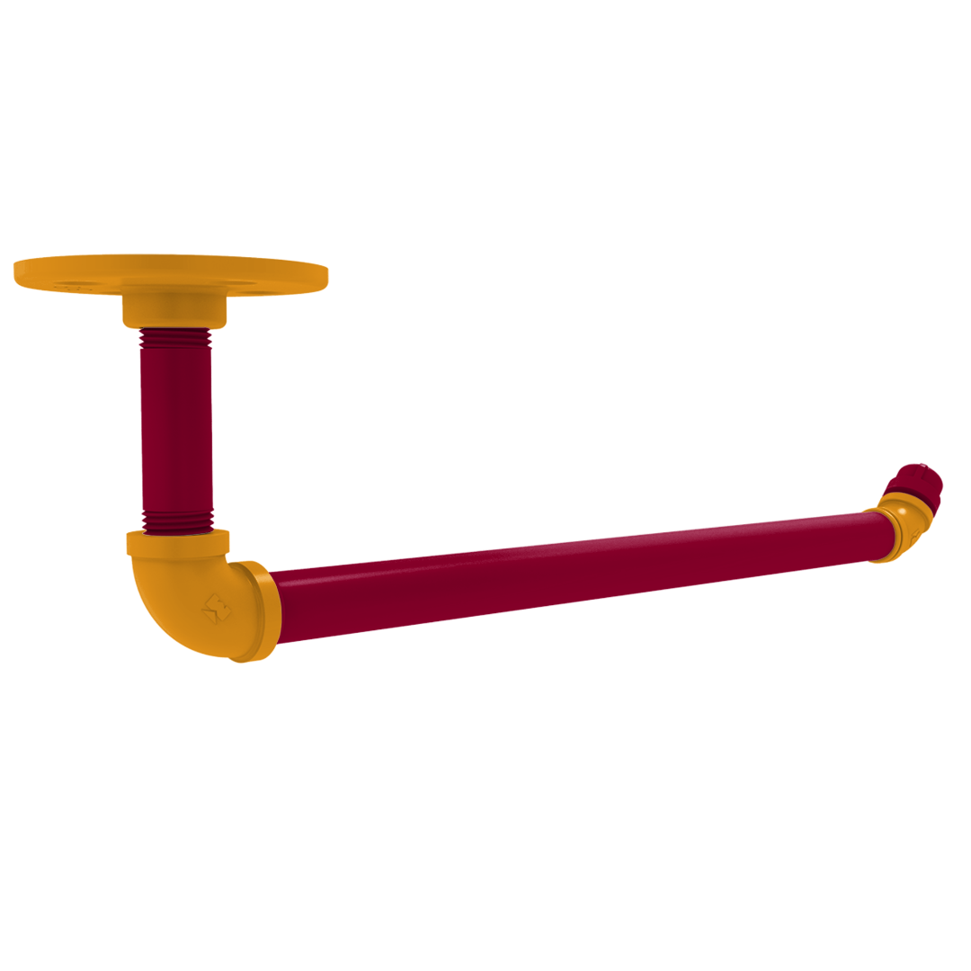 Hardwood Collection Under Cabinet Paper Towel Holder Miami Edition