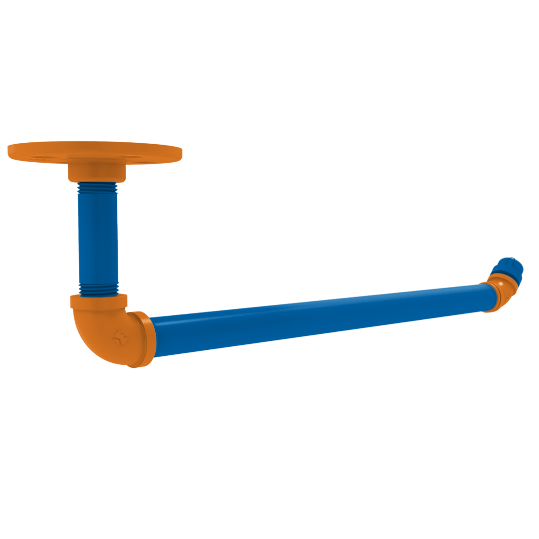 Hardwood Collection Under Cabinet Paper Towel Holder New York Edition