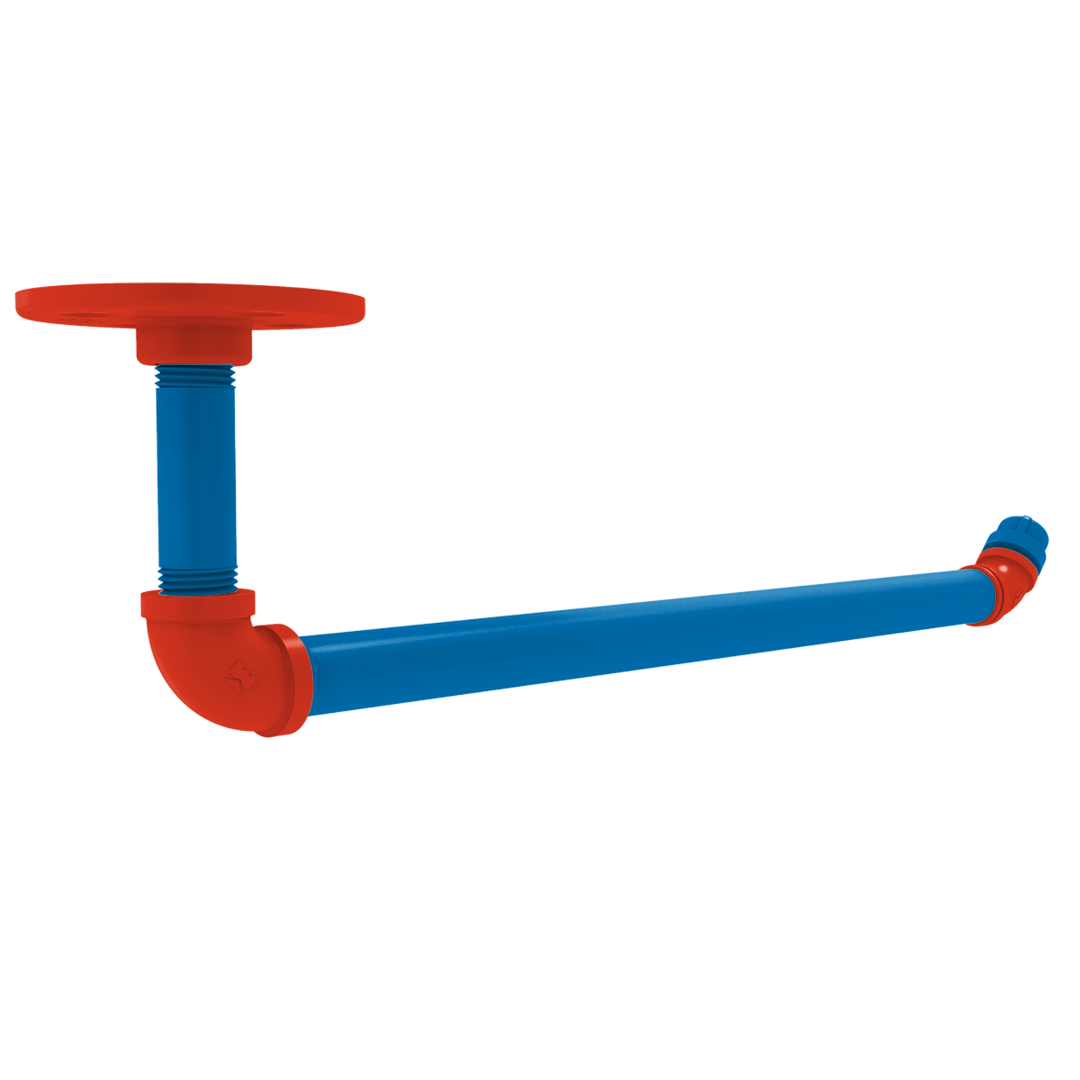 Hardwood Collection Under Cabinet Paper Towel Holder Oklahoma City Edition