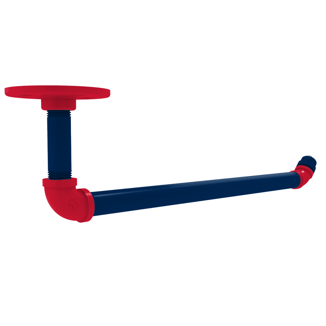 Hardwood Collection Under Cabinet Paper Towel Holder Washington Edition