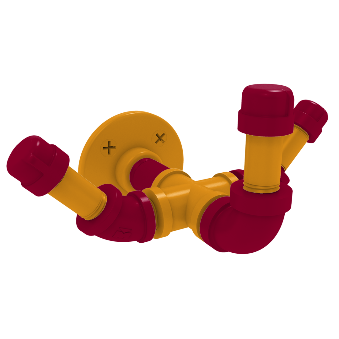 Hardwood Collection Tri-Hook Miami Edition